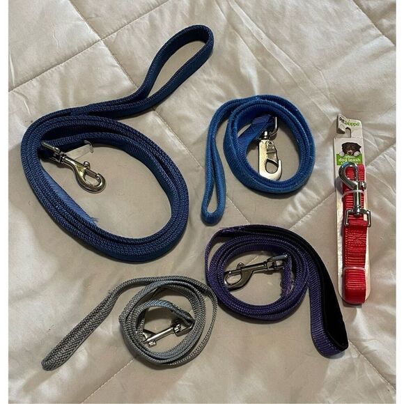 Bundle of 5 dog leashes - Picture 1 of 6